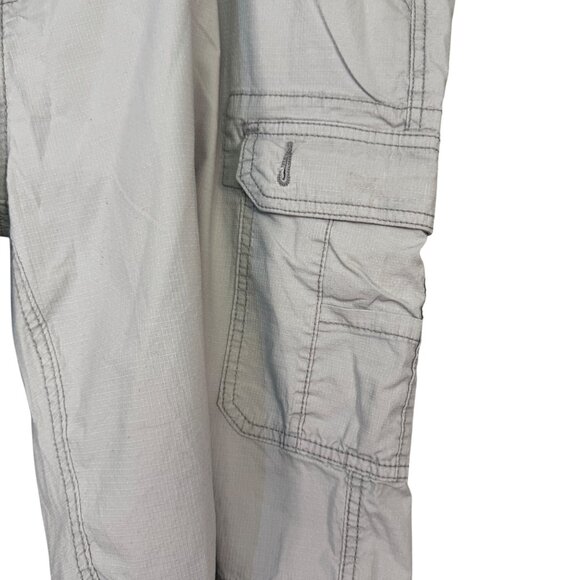 Wearfirst Ripstop Cargo Shorts Gray Size 42 Lightweight Mens Multi Pocket Durabl - Picture 3 of 9